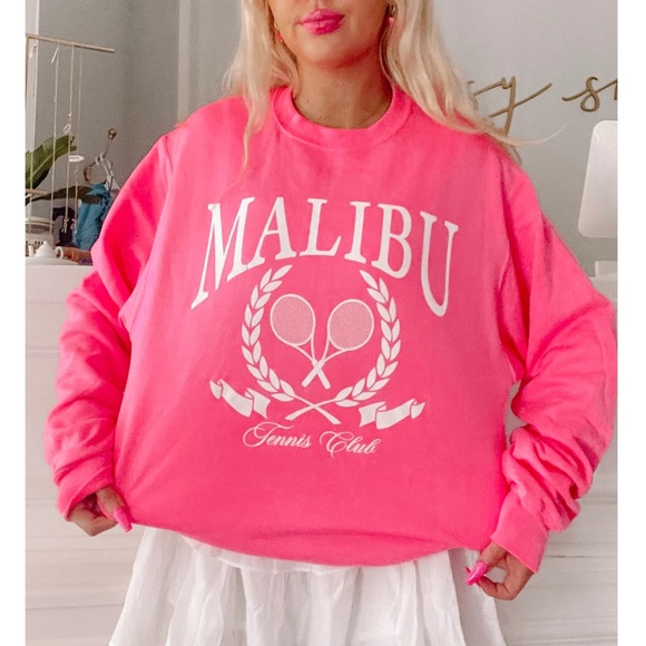 Sassy Shortcake Pink Malibu Club Crewneck - Picture 11 of 11